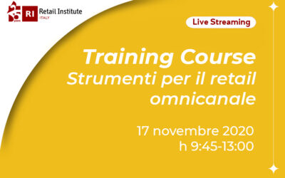 Training Course “Strumenti per il retail omnicanale” – 17/11/2020